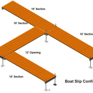 Using 16' Sections - Boat Slip Configurations
