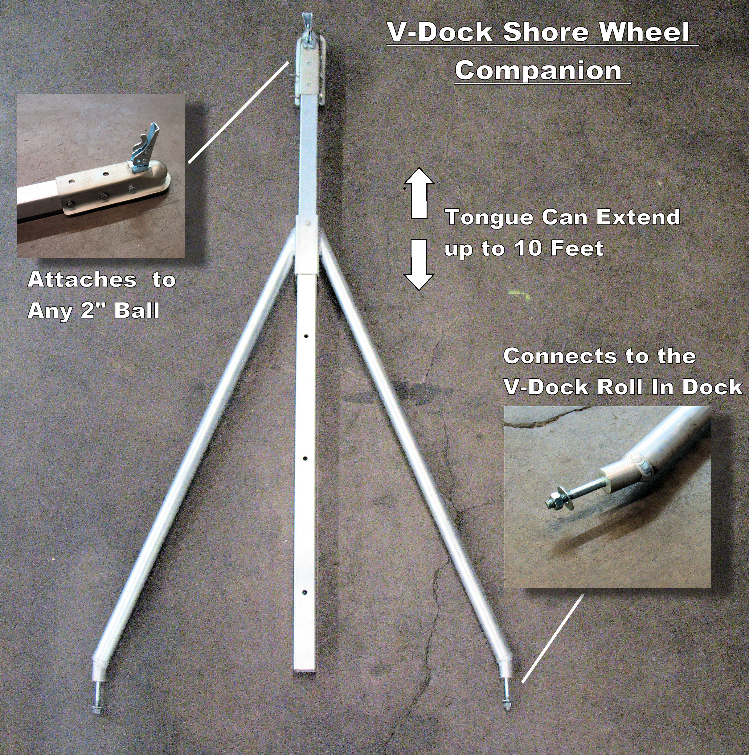 V-Dock?s Shore Wheel Companion