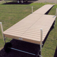 36' Roll in with a 8' x 14' Sundeck including a 6' Ramp