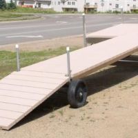 32' Roll in with a 8' x 10' Sundeck including a 6' Ramp