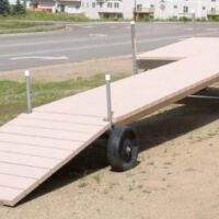 32' Roll in with a 8' x 10' Sundeck including a 6' Ramp